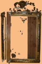 Spiegelrahmen vor der Restaurierung